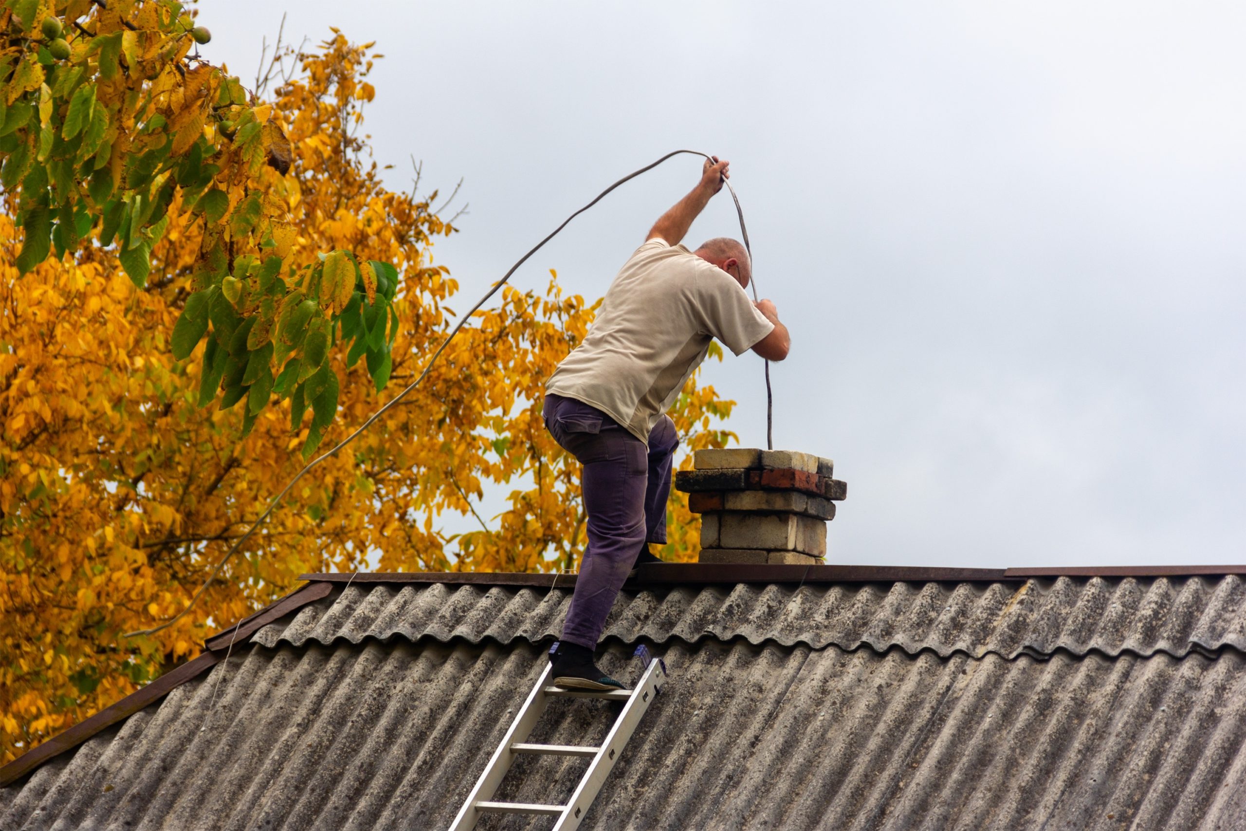 Schedule your chimney sweep before this fall